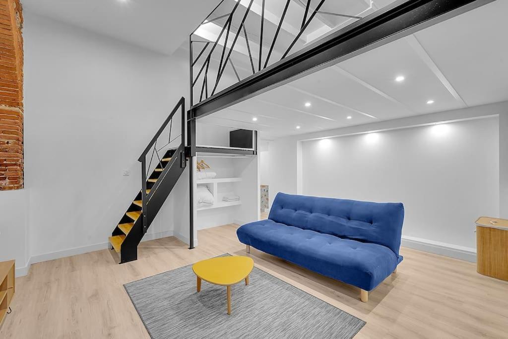 Loft Toulousain Atypique Renove A Neuf Toulouse Ngoại thất bức ảnh