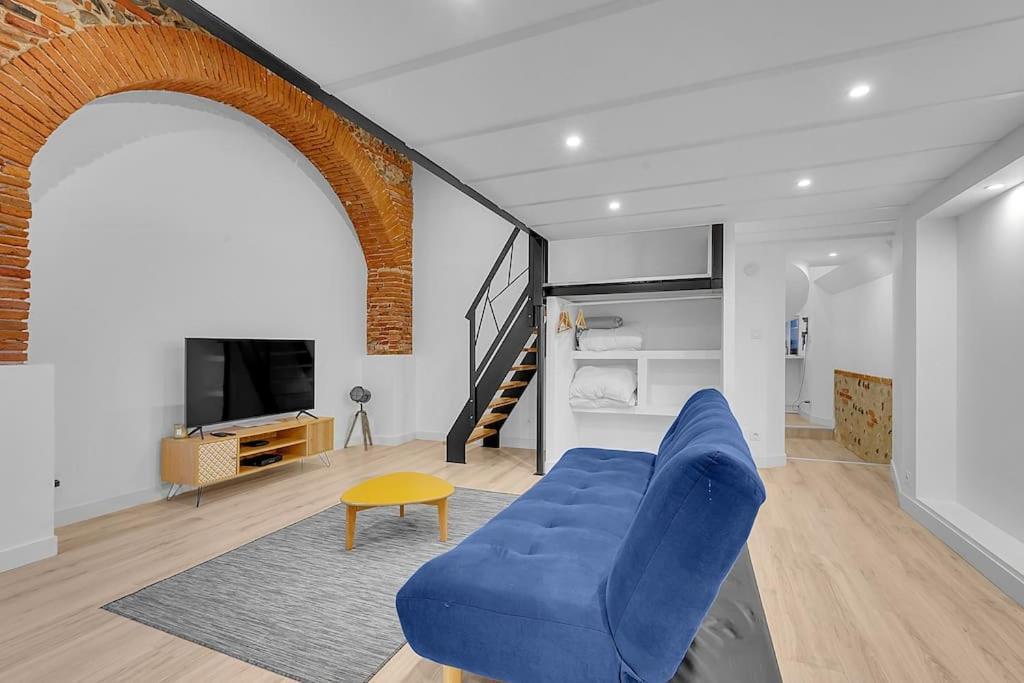 Loft Toulousain Atypique Renove A Neuf Toulouse Ngoại thất bức ảnh